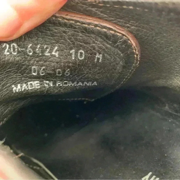 Johnson and Murphy mens chukka boot size 10 brown leather wingtip - Picture 13 of 14